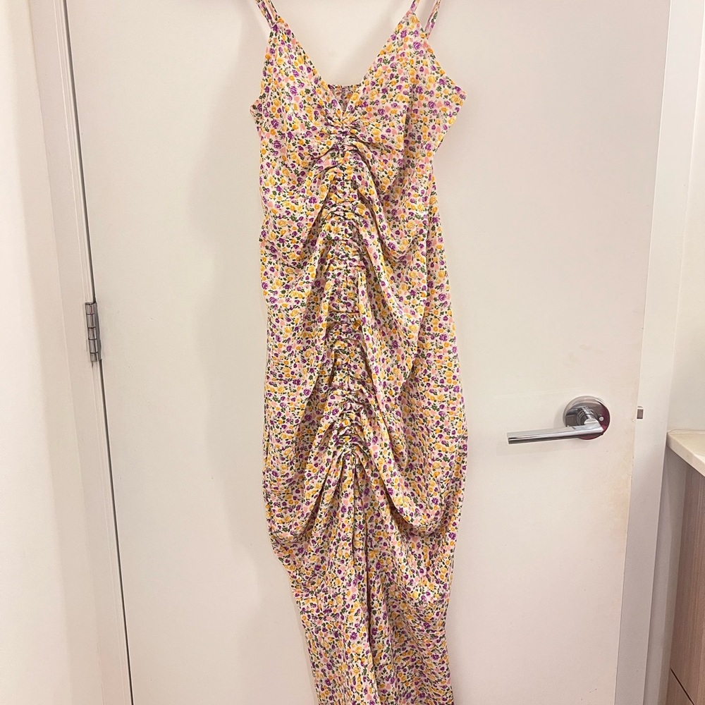 Floral Print Maxi Dress